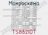 Микросхема TS862IDT фотография 2.
