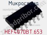 Микросхема HEF4070BT.653 фотография 3.