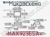 Микросхема MAX923ESA+ 