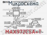 Микросхема MAX972CSA+T 