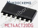 Микросхема MC74ACT20DG 