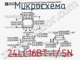 Микросхема 24LC16BT-I/SN 