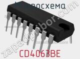 Микросхема CD4063BE 