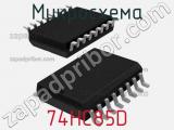 Микросхема 74HC85D фотография 2.
