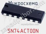 Микросхема SN74ACT00N фотография 3.