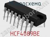 Микросхема HCF4089BE 