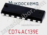 Микросхема CD74AC139E фотография 3.