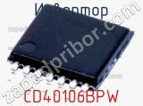 Инвертор CD40106BPW фотография 3.