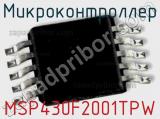 Микроконтроллер MSP430F2001TPW 