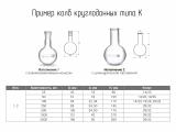 К колбы круглодонные основные характеристики.
