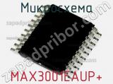 Микросхема MAX3001EAUP+ 