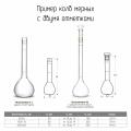 Колбы мерные с двумя отметками основные характеристики.