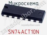 Микросхема SN74ACT10N фотография 2.