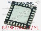 Микросхема PIC18F27K42-E/ML 