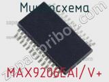 Микросхема MAX9206EAI/V+