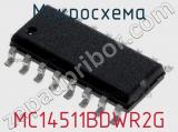 Микросхема MC14511BDWR2G 