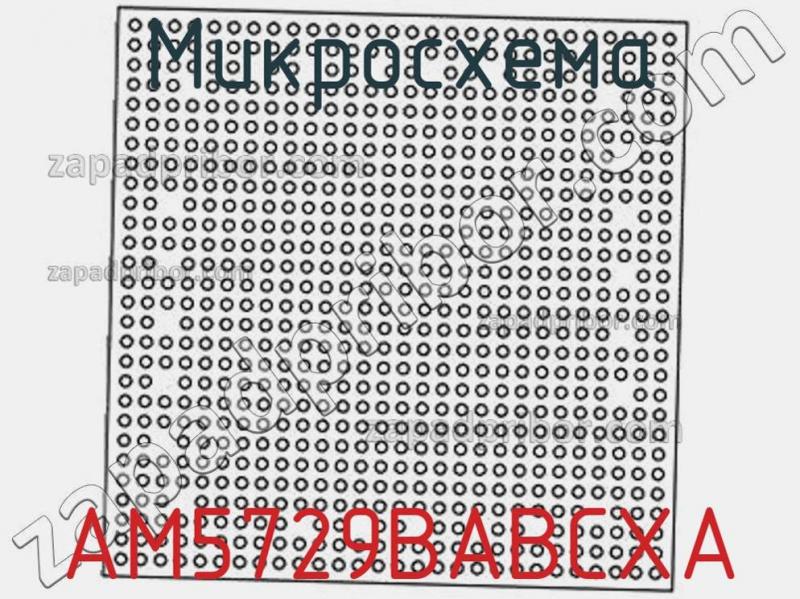 Микросхема AM5729BABCXA фотография.