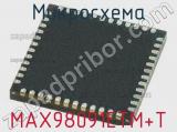Микросхема MAX98091ETM+T 