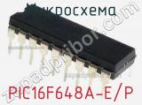 Микросхема PIC16F648A-E/P