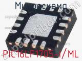 Микросхема PIC16LF1705-I/ML 