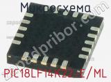 Микросхема PIC18LF14K22-E/ML