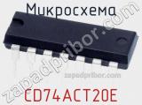Микросхема CD74ACT20E 