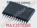 MAX207IDBR