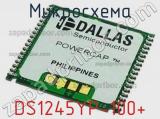 Микросхема DS1245YP-100+ 