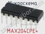 Микросхема MAX204CPE+ 