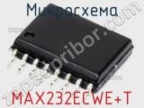Микросхема MAX232ECWE+T 