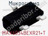 Микросхема MAX6034BEXR21+T 