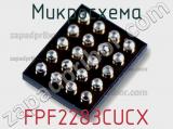 Микросхема FPF2283CUCX фотография 2.