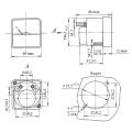 М42303 чертеж амперметра, вольтметра.
