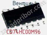 Вентиль CD74HC00M96 