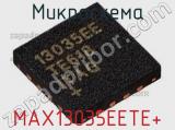 Микросхема MAX13035EETE+