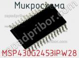 Микросхема MSP430G2453IPW28 фотография 3.
