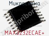 Микросхема MAX3232ECAE+ 