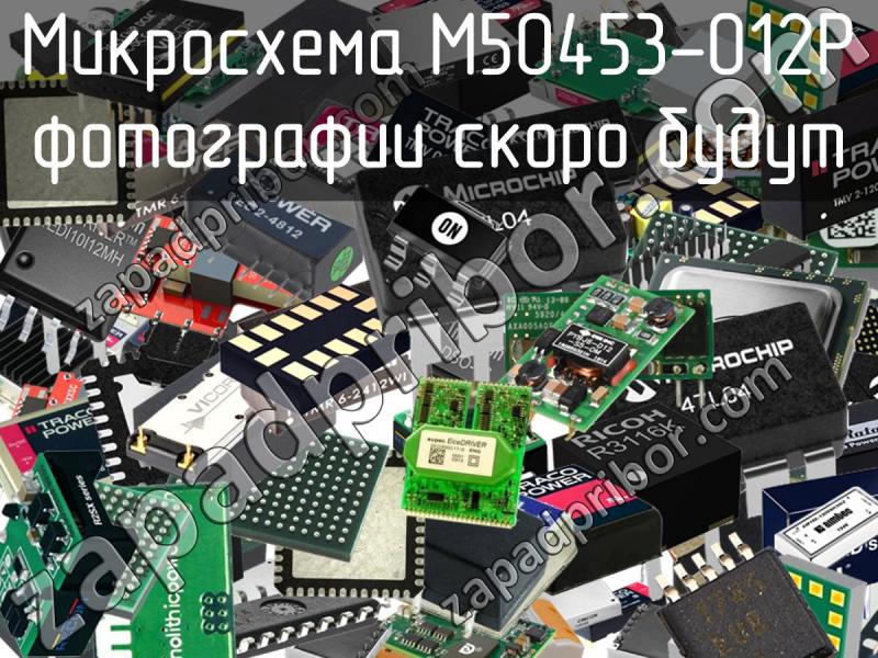 Микросхема M50453-012P фотография.