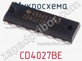 Микросхема CD4027BE фотография 3.