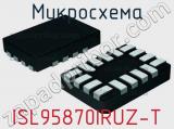 Микросхема ISL95870IRUZ-T фотография 2.