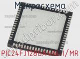 Микросхема PIC24FJ128GA406-I/MR 