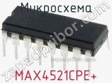 MAX4521CPE+