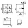 ДИСК-250 чертеж прибора.