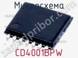 Микросхема CD4001BPW 