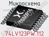 Микросхема 74LV123PW.112 фотография 2.