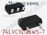 Микросхема 74LVC1G126W5-7 фотография 3.