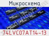Микросхема 74LVC07AT14-13 