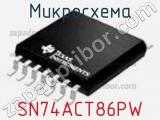 Микросхема SN74ACT86PW фотография 2.