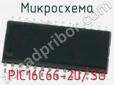 Микросхема PIC16C66-20/SO 