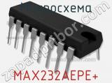 Микросхема MAX232AEPE+ фотография 2.